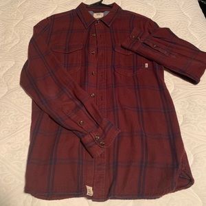 Vans Blue/Red Flannel